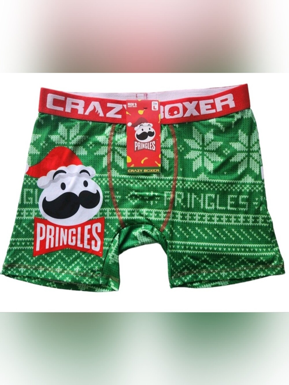 Pringles Themed Boxer Briefs